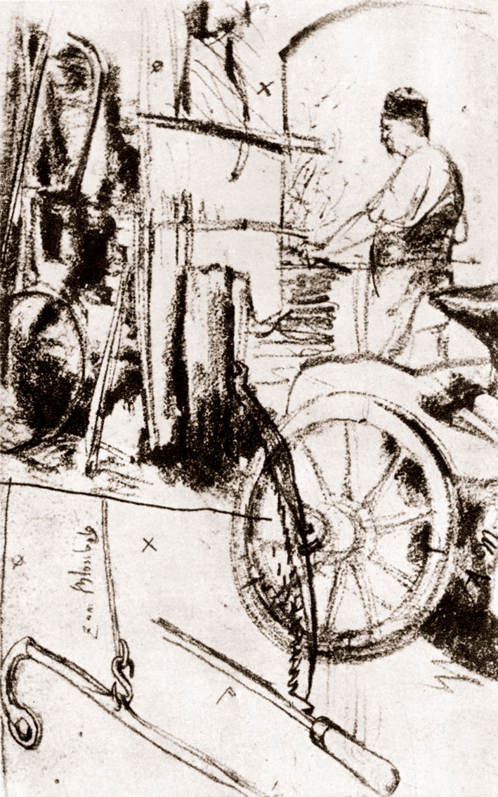  Adolpyh Von Menzel —— 哥萨锻工厂